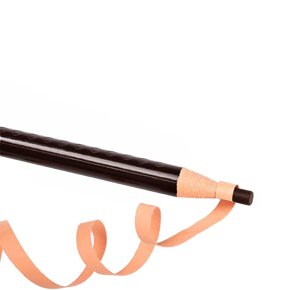 Eyebrow Pencil Kajalpenna för PMU i Brun & Svart Märknings Penna