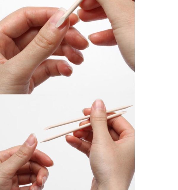 Nail Sticks Manikyrpinne dubbelsidig för Nagelvård Manikyrpinnar Dubbelsidig Nail Sticks för nagelvård