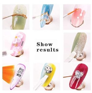 Nagelpenslar kit för Gel och akrylfärg Nail Art 15 st Pack nail art