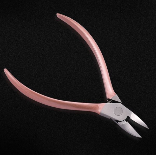 Rhinestone Remover Nail Cutter Scissors Manicure Tool B