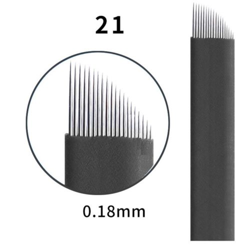Microblading #21 0.18mm Magic Black Flex Blade