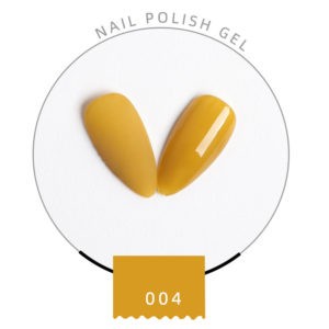 Gellack Shellack MODE serien Brun gul 15 ml Stor volym nr 004