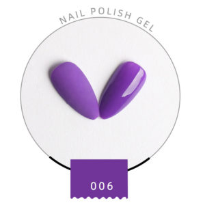 Gellack shellack Purple rain Mellan stark lila 15 ml Stor volym nr 006