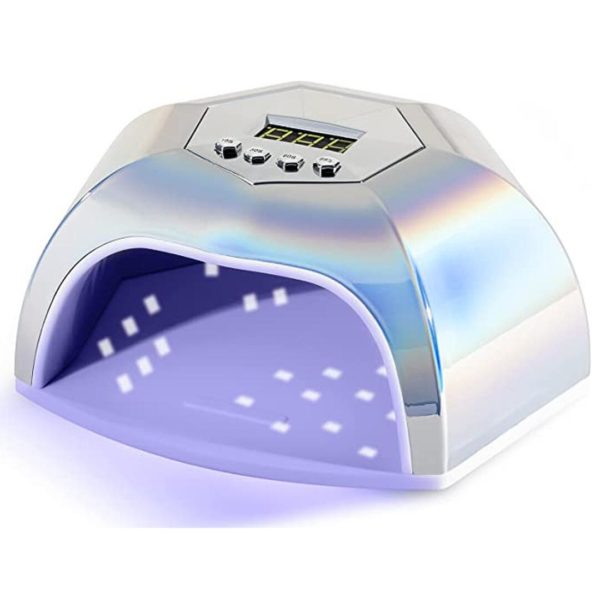 UV LED nagellampa med holografiska snygga design