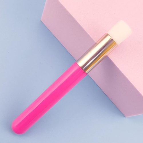 rengöringsborste ansikte och rengöringsborster för fransförlängning i rosa - Cleaning brush