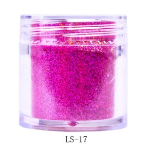 Rosa superstark glitter Nagelglitter för nail art och andra konst project. Very strong pink purple nail glitter Stor volym 10 ml
