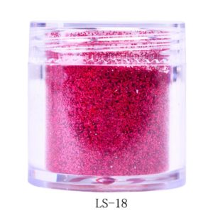 Stark rosa glitter Nagelglitter för nail art och andra konst project. Strong pink nail glitter Stor volym 10 ml