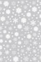 Eleganta vita Snöflingor i olika storlekar & stilar nagelklistermärken