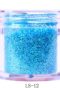 Fräsch blå glitter Nagelglitter för nail art och andra konst project. Frech blue nail glitter Stor volym 10 ml