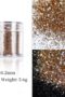 Mellanbrun glitter Nagelglitter för nail art och andra konst project. Medium brown nail glitter Stor volym 10 ml