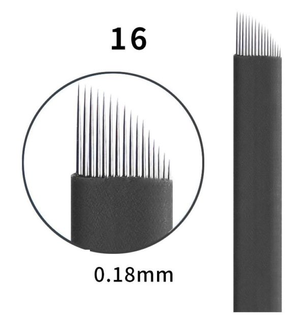 Microblading #16 0.18mm Magic Black Flex Blade
