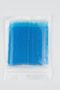 Microborste för fransförlängning. Microbrush i havsblå glitter