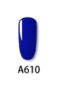 Mörkt Neonblå gellack A610 - 7ml Neon gel