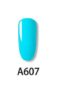 ljus Neonblå gellack A607 - 7ml Neon gel