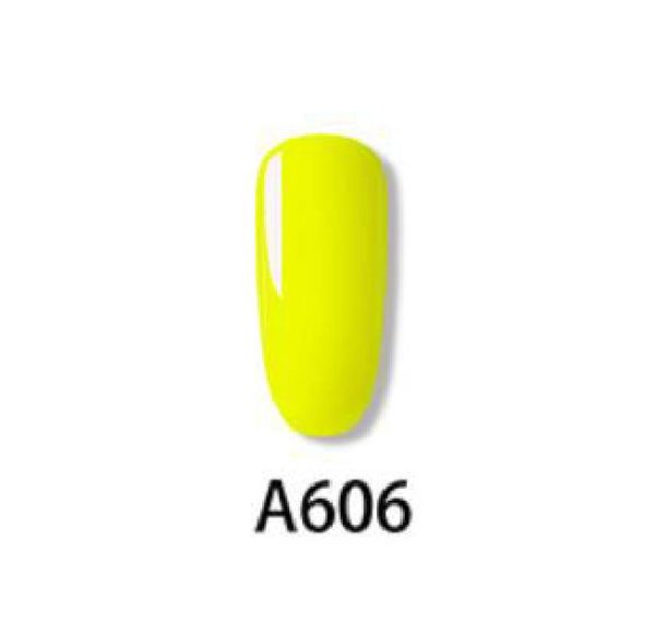 Neongul gellack A606 - 7ml Neon gel