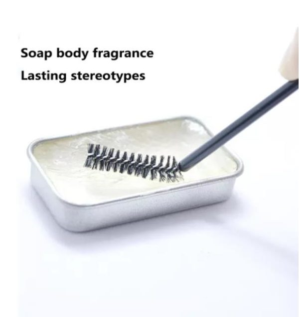 Ögonbrynsgel Eyebrow Styling Soap med en borste som ingår
