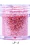 Persika rosa glitter Nagelglitter för nail art och andra konst project. Peach pink nail glitter Stor volym 10 ml