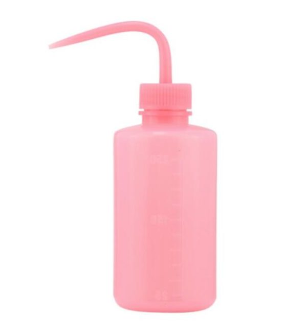 Rengöringsflaska i rosa 250 ml för regöring av fransförlängning 2