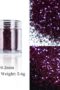 Vinröd mörklila glitter Nagelglitter för nail art och andra konst project. Wine red dark purple nail glitter Stor volym 10 ml