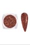 Vinrödbrun glitter Nagelglitter. Nail glitter red brown dark brown för glittrande naglar för Nageldekoration Nail art 1539-40-5