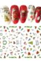 nagelklistermärken Juldekorationer Självhäftande Nageldekoratione Chritmas decoration nailart stickers och nageldekoration stickers F272