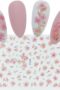 realistiska ljusrosa körsbärsblommor Nagelklistermärken för somriga naglar. Nail stickers light pink cheery flowers nageldekorationer nail decoration