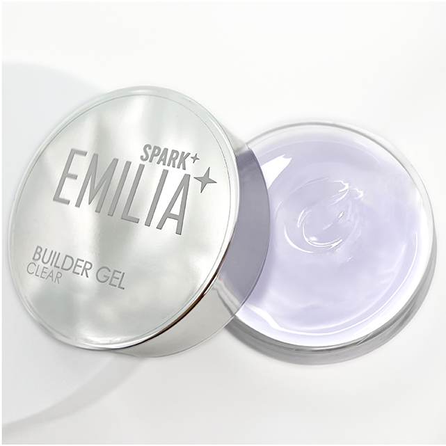 Nagelgel Builder gel Clear för Gelenaglar Nagelförlängning 30 ml | EMILIA SPARK✨