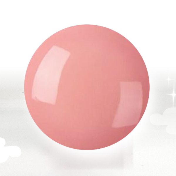 Emilia Cover pink gel perfekt för att fräscha upp dina naturliga naglar Närbild på Cover pink gelen