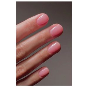 Nagelgel Clear gel 1 steg UVLED Clear för gelenaglar & nagelförlängning från märket Emilia nagelgel på korta naglar