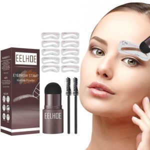 Ögonbryns makeup kit med svamppennan enkelt måla perfekta ögonbryn på nolltid