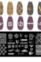 Stämpelplatta Nagel Versace Nailart Nail stamping plates DP-033