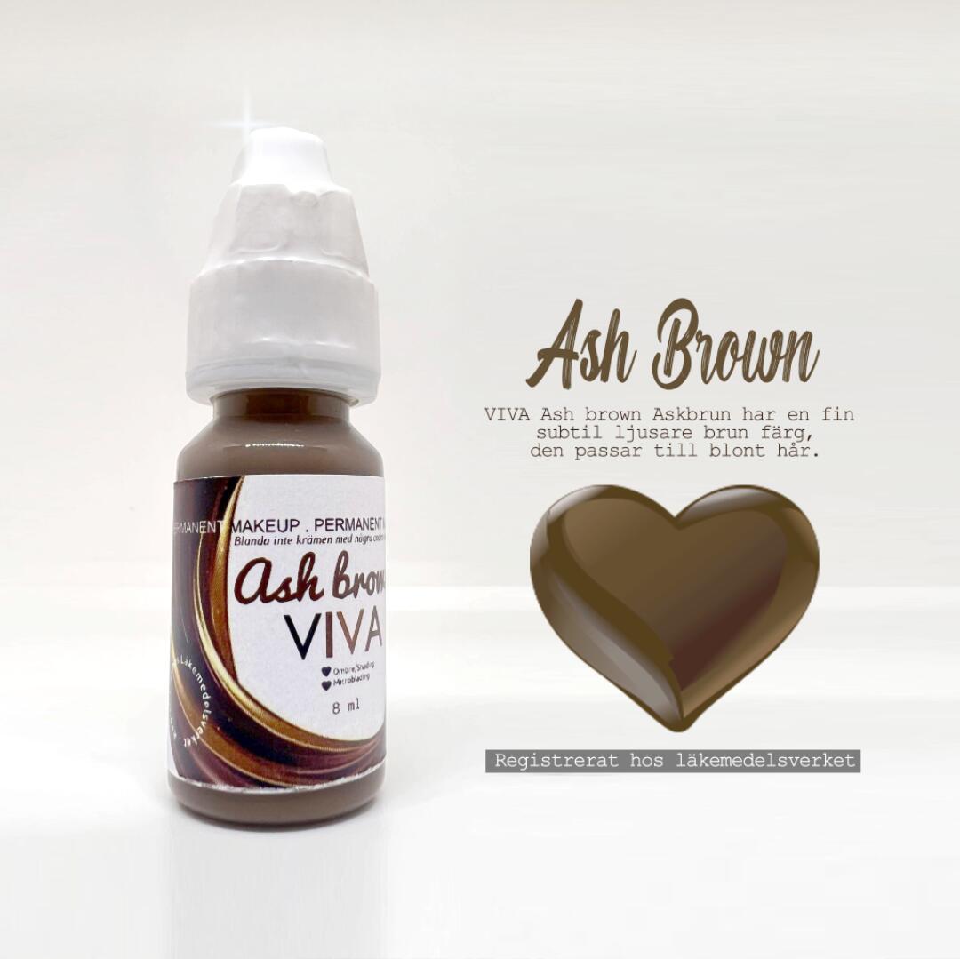 Ash Brown Microblading & Powder brows 8 ml | Kosmetisk tatuering färg