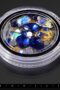 Diamanter i olika former storlekar i mörkblå och blandad med pärlor och guld smycke 01