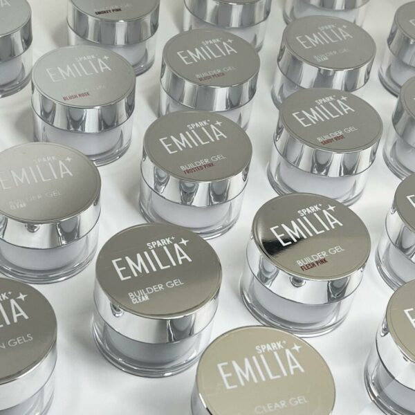EMILIA SPARK GEL nagelgel builder gel. Allt för gelenaglar Högsta kvalitet